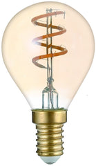 Avide Λάμπα LED Soft Filament Σφαιρική 3W E14 360° Θερμό 2700K