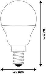 Avide Λάμπα LED Σφαιρική G45 6.5W E14 Θερμό 2700K High Lumen