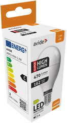 Avide Λάμπα LED Σφαιρική G45 2.9W E14 Λευκό 4000K Super High Lumen