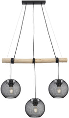 Avide Κρεμαστό Φωτιστικό Οροφής Lattice 3xE27 (Ασσύμετρο)