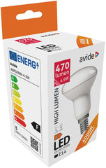 Avide Λάμπα LED R50 4.9W E14 Λευκό 4000K