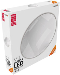 Avide LED Μοντέρνα Πλαφονιέρα Οροφής Larissa 18W 325x65.0mm Λευκό 4000K