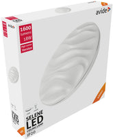Avide LED Φωτιστικό Οροφής Oyster Selene 18W 330x68mm NW 4000K
