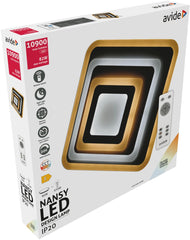 Avide Μοντέρνα Πλαφονιέρα Οροφής LED Nansy 82W