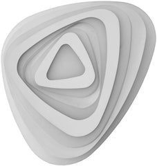 Avide Μοντέρνα Πλαφονιέρα Οροφής LED Yvette 90W