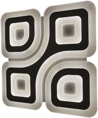 Avide Μοντέρνα Πλαφονιέρα Οροφής LED Dakar 95W