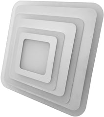 Avide Μοντέρνα Πλαφονιέρα Οροφής Oyster Nansy 82W(41+41) με Τηλεχειριστήριο