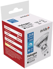 Avide Λάμπα Αλογόνου GU10 28W