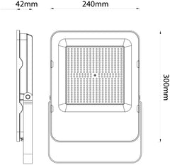 Avide LED Προβολέας Βιομηχανικός SMD 150W NW 4000K 160lm/W