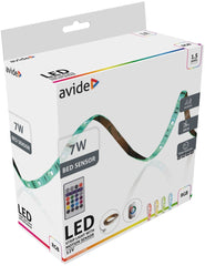Avide LED Ταινία με Αισθητήρα Φωτός Κρεβατιού 12V 1.5m RGB