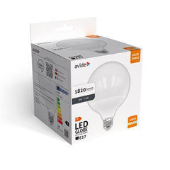 Avide Value LED G120 SMD Globe Opal E27 18W NW 4000K