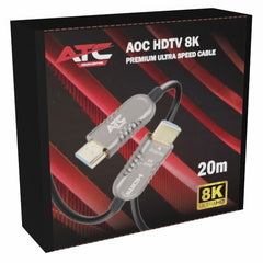 ATC AOC HDTV 2.1V Premium Οπτικό Καλώδιο 8K 20m
