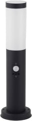 Avide Εξωτερικό Φωτιστικό Κήπου Κολώνα Boca 1xE27 450mm IP44 Μαύρο με Φωτοκύτταρο