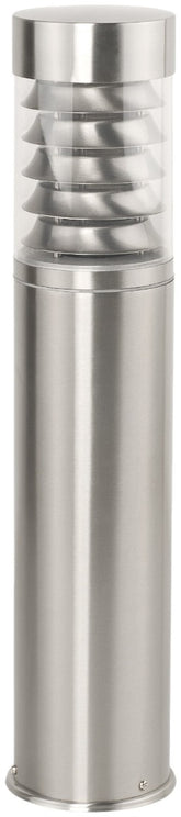 Avide Εξωτερικό Φωτιστικό Κήπου Κολώνα Delmar 1xE27 500mm IP44 Σατέν Νίκελ