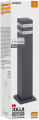 Avide Εξωτερικό Φωτιστικό Κήπου Κολώνα Jolla LED 2W NW 500mm IP44 Ανθρακί