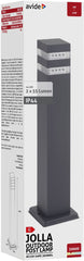 Avide Εξωτερικό Φωτιστικό Κήπου Κολώνα Jolla LED 2W WW 500mm IP44 Ανθρακί