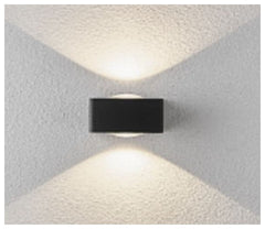 Avide Επιτοίχιο Φωτιστικό Εξωτερικού Χώρου Nazir LED 6W Λευκό 4000K IP54