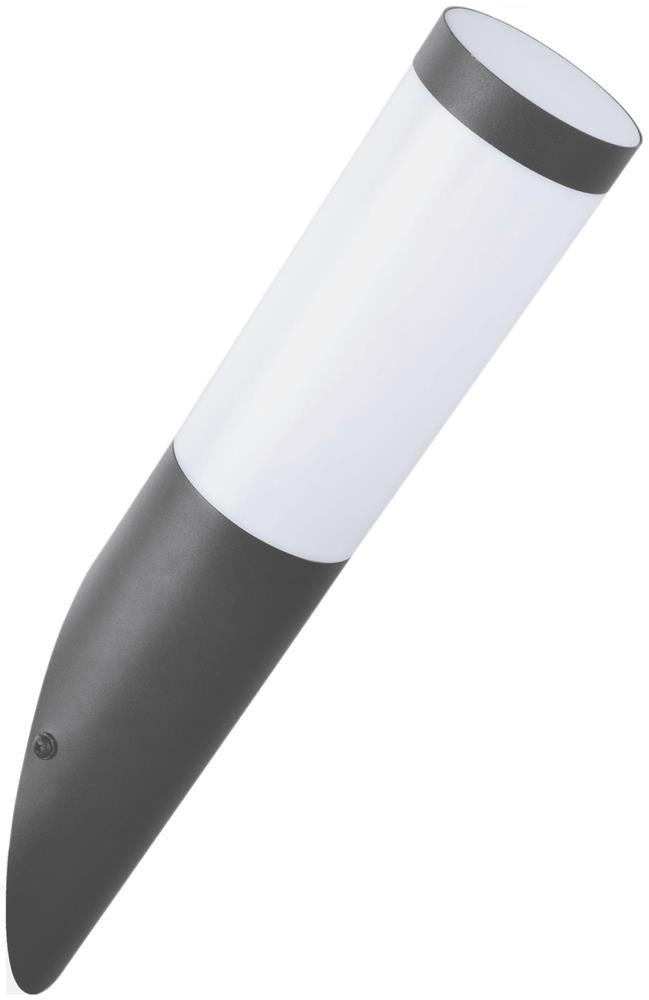 Avide Επιτοίχιο Φωτιστικό Εξωτερικού Χώρου Boca 1xE27 IP44 Antracit