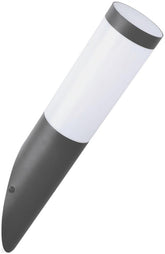 Avide Επιτοίχιο Φωτιστικό Εξωτερικού Χώρου Boca 1xE27 IP44 Antracit