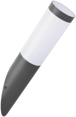 Avide Επιτοίχιο Φωτιστικό Εξωτερικού Χώρου Boca 1xE27 IP44 Antracit