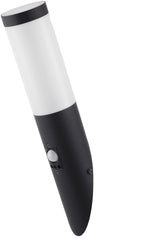 Avide Επιτοίχιο Φωτιστικό Εξωτερικού Χώρου Boca 1xE27 PIR IP44 Μαύρο