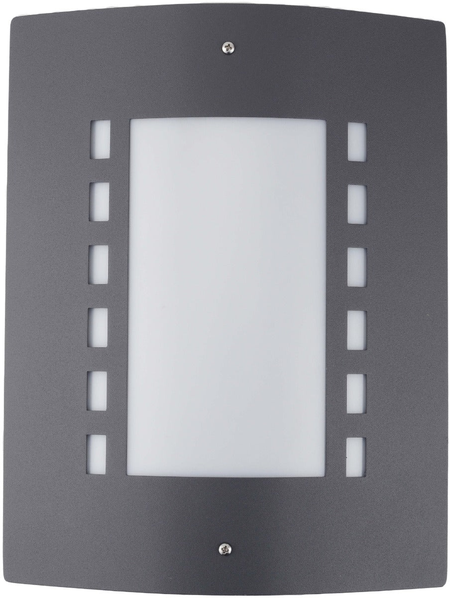 Avide Επιτοίχιο Φωτιστικό Εξωτερικού Χώρου Monterey 1xE27 IP44 Antracit