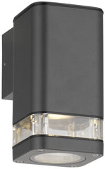 Avide Επιτοίχιο Φωτιστικό Εξωτερικού Χώρου Burgos 1xGU10 IP54