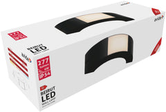 Avide Επιτοίχιο Φωτιστικό Εξωτερικού Χώρου Beirut 6W Θερμό 3000K IP54