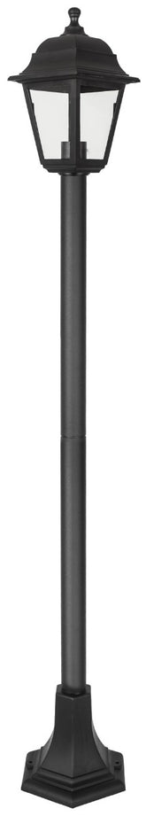 Avide Εξωτερικό Φωτιστικό Κήπου Κολώνα Blake 1xE27 120cm IP44 Μαύρο