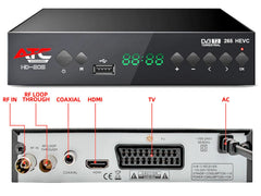 ATC Επίγειος Δέκτης ATC HD-205 T2 H.265