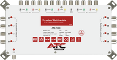 ATC Πολυδιακόπτης ATC-1308 (3 Sat + 1 Ter / 8 Εξόδοι)