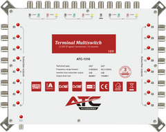 ATC Πολυδιακόπτης ATC-1316 (3 Sat + 1 Ter / 16 Εξόδοι)