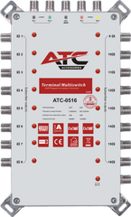 ATC Πολυδιακόπτης ATC-0516 (1 Sat + 1 Ter / 16 Εξόδοι)