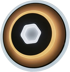 Avide Επιτοίχια Μοντέρνα Πλαφονιέρα Oyster Declan mini με 3 Επιλογές Φωτισμού