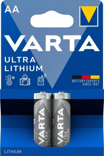 Varta Μπαταρίες Ultra Λιθίου 6106 AA (2τμχ)