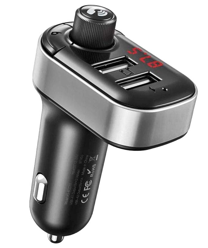 XO BCC010 Φορτιστής Αυτοκινήτου Bluetooth MP3 +5V3.1A