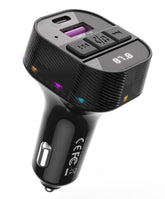 XO BCC17 Smart Bluetooth MP3 A+C Dual Port PD30W Φορτιστής Αυτοκινήτου