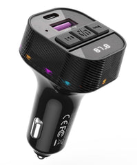 XO BCC17 Smart Bluetooth MP3 A+C Dual Port PD30W Φορτιστής Αυτοκινήτου