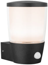 Avide Επιτοίχιο Φωτιστικό Εξωτερικού Χώρου Berlin 1xE27 IP54 με Αισθητήρα Κίνησης