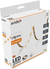 Avide LED Ταινία με Αισθητήρα Φωτός Κρεβατιού 5V USB 1.2m 3W 3000K Single