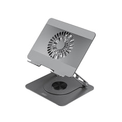 XO C182 Μεταλλική Αναδιπλούμενη Βάση Laptop με Ανεμιστήρα