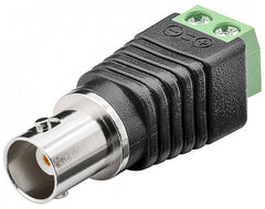 Φις BNC Θηλυκό με Κλέμα