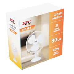 ATC HF3 Επιτραπέζιος Ανεμιστήρας 40W 30cm