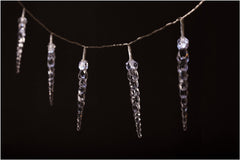 Entac Χριστουγεννιάτικα Λαμπάκια Βροχή IP44 20 LED Πλαστικά 16εκ Ψυχρό 3μ