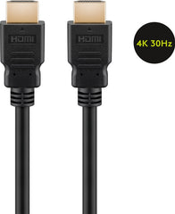 Καλώδιο HDMI 1.4 Μαύρο 4Κ@30Hz 5.0m 60613