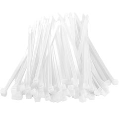 ATC Δεματικά 3.6x100mm Νάιλον Λευκό 100τμχ Σακουλάκι