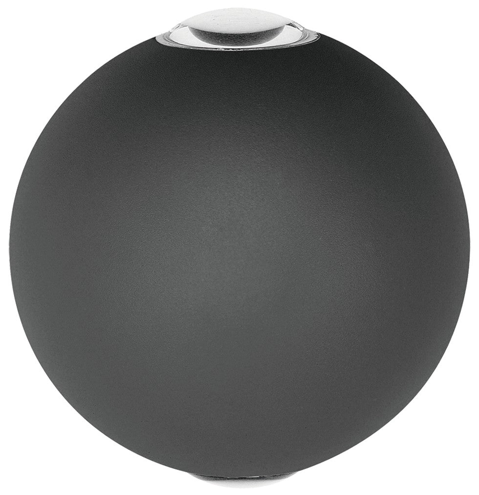 Avide Επιτοίχιο Φωτιστικό Εξωτερικού Χώρου Cairo 2 Way LED 6W Λευκό 4000K IP54