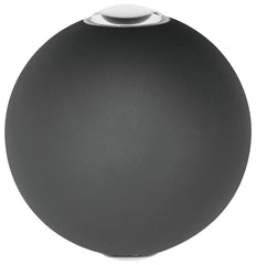 Avide Επιτοίχιο Φωτιστικό Εξωτερικού Χώρου Cairo 2 Way LED 6W Λευκό 4000K IP54