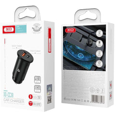 XO CC38 Φορτιστής Αυτοκινήτου PD QC3.0 20W Μαύρος