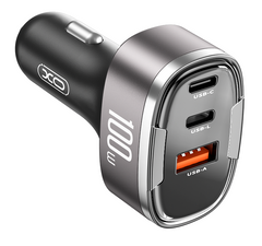 XO CC61 100W Smart Φορτιστής Αυτοκινήτου με Έξοδο Lightning